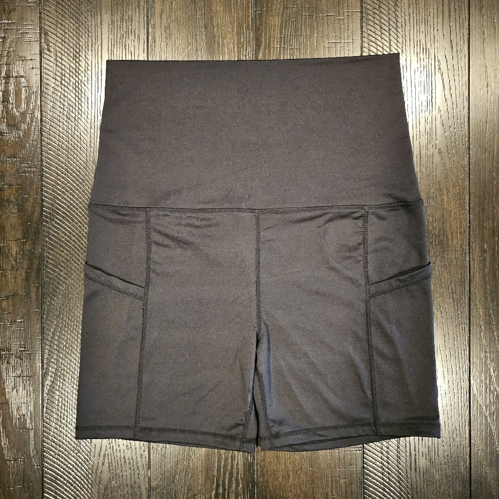 Maacie | Maternity Tights Womens Size L Black Yoga Athletic Shorts